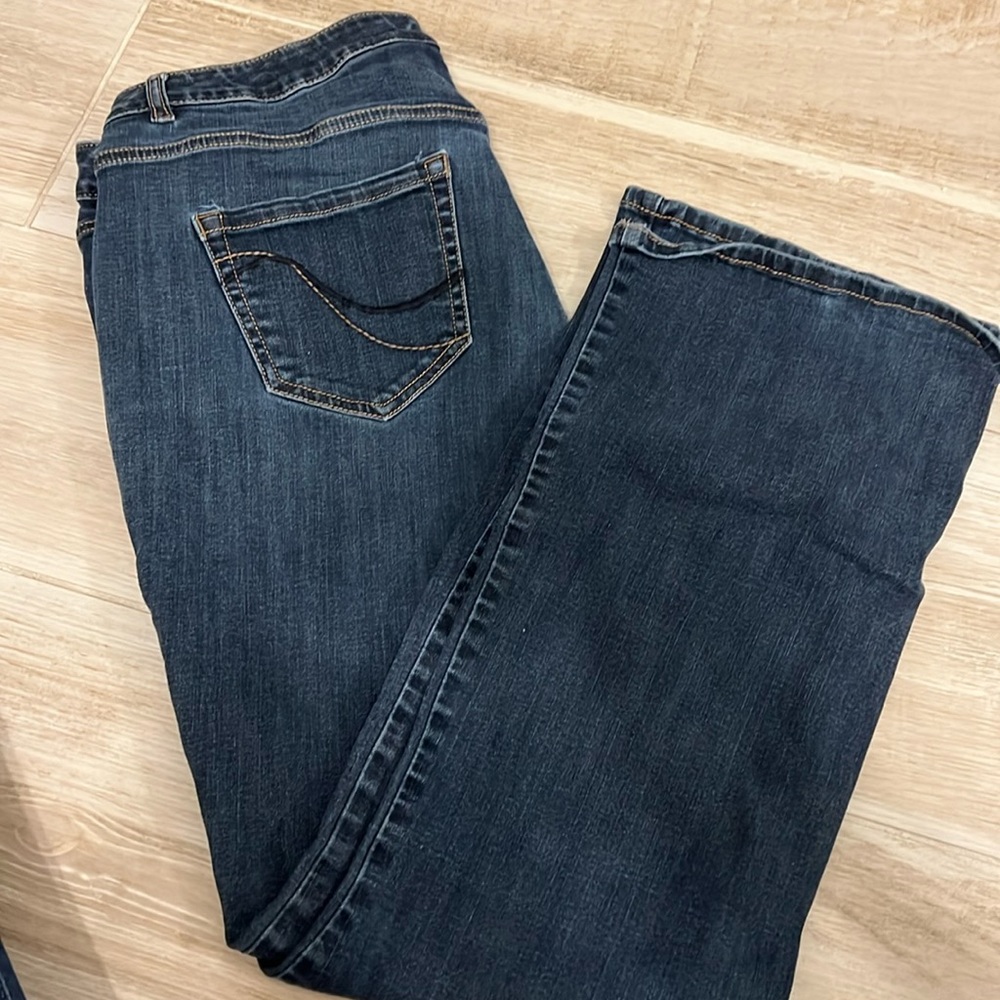 Lane Bryant Bootcut genius fit jeans
